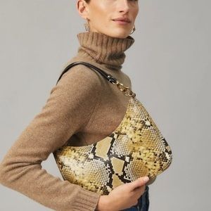 151 MERCER EXOTIC CRESCENT BAG